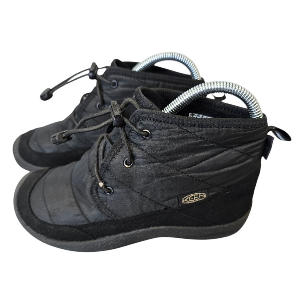 Keen Kids Youth 3Y Howser II Waterproof Chukka Black Insulated Boots